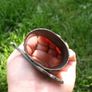 Antique napkin ring with harp Image 4