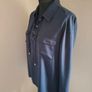 Mango navy blouse Image 2