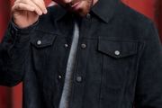 Suede Leather Jacket Autograph
