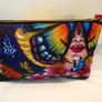 Handmade "Butterfly" 100% silk clutch bag Image 9