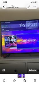 43inch cello tv with built in dvd player remote control with it