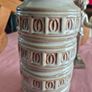 Retro 1970s Vintage Keramik Midcentury West Germany 1970s Scheurich Inka vase 268-23 Image 3
