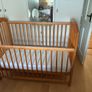 Child's Wooden Cot Image 3
