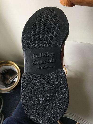 Red Wings , real leather , new, UK5