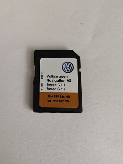 2026 VW AS Map card + Eircodes