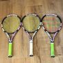 3 x Babolat Pure Drive 26 inch Junior Tennis Rackets Image 2
