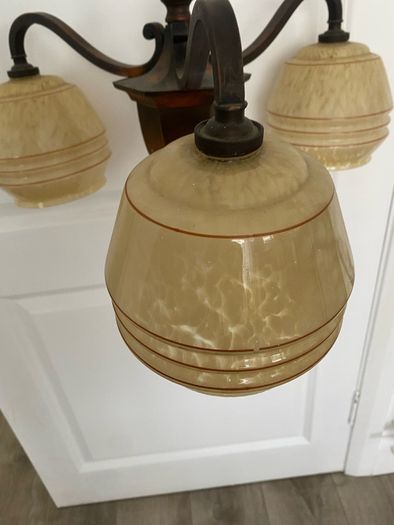 Art Deco ceiling light chandelier