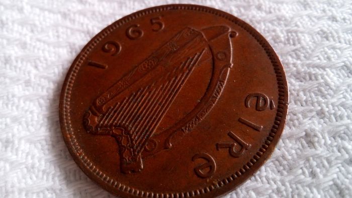 1965 Irish Penny.