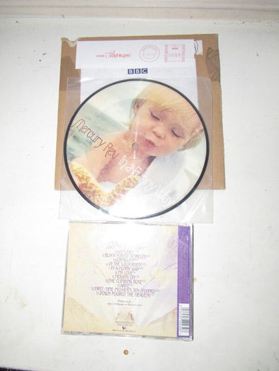 New - Mercury Rev - Signed Cd And 7in Vinyl