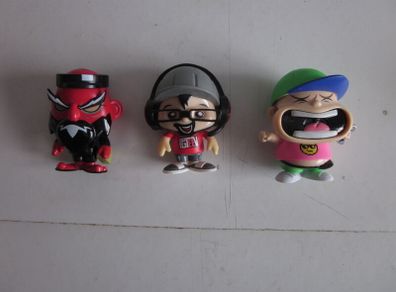Three FGTEEV   Mini Action Figures 2.5 inches  Bonkers