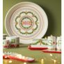 Anthropology Festive Bistro Tile Spoon Rest Dish Image 5
