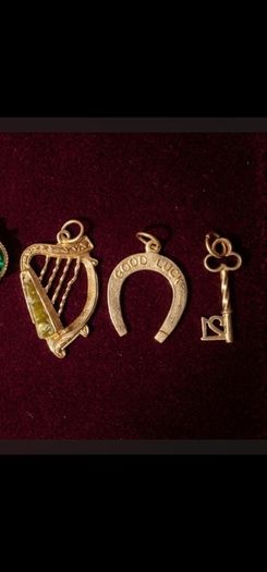 9k gold charms