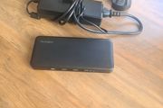 Kensington USB-C dock station with Power supply for any Laptop with USB-C Port available