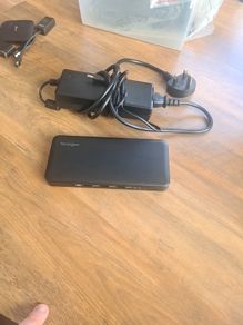 Kensington USB-C dock station with Power supply for any Laptop with USB-C Port available