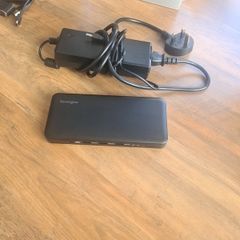 Kensington USB-C dock station with Power supply for any Laptop with USB-C Port available