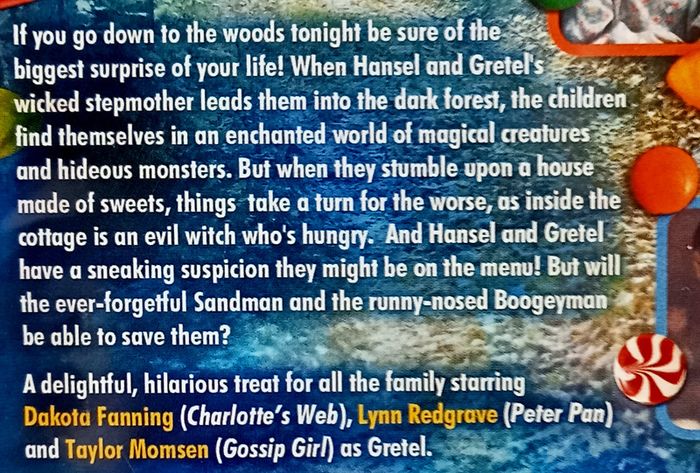 Hansel & Gretel (2002) DVD