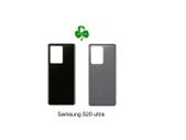 For Samsung Galaxy S20 Ultra Back Battery Cover Rear Glass Housing New Black/Grey