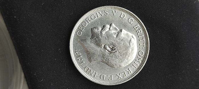 silver coin Florin 1914