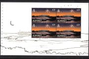 2012 Alderney Centenary of the Sinking of the Titanic 47p Titanic sailing past Alderney Commemorative Stamp Booklet Pane Mint Never Hinged (MNH)