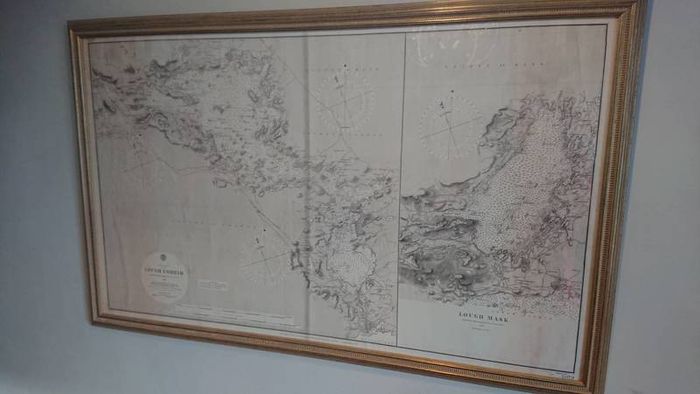 Lough Corrib and Mask Admiralty Chart