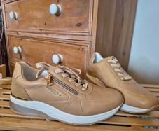 Tommy Bowe Camel Trainers sz40 Uk7, Brand New