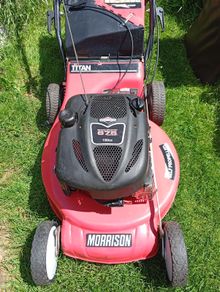 Morrison selfdrive lawnmower