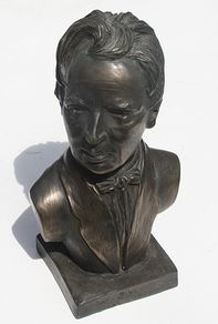 W. B. Yeats bust by Jean Rynhart