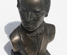 W. B. Yeats bust by Jean Rynhart