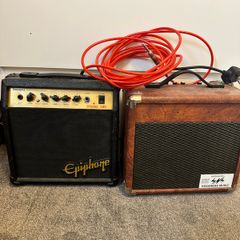 Two amps epiphone