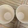 Vintage Style Storage Buckets x 2 Image 3