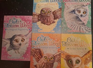 Owl of blossom wood books x5