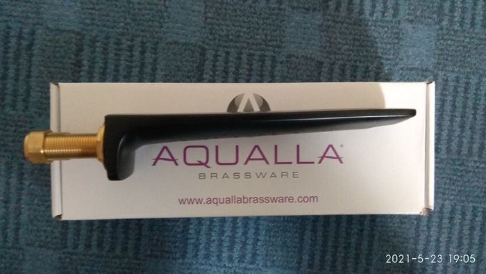 New Aqualla Bath Filler , black color
