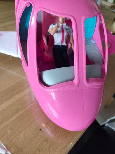 Barbie Aeroplane with Barbie Pilot.