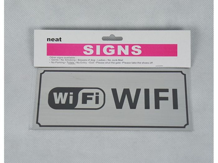 Wifi Zone Sign