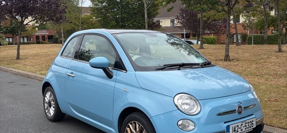 Fiat 500 1.2 Lounge 2014 with sunroof NCT 02/27