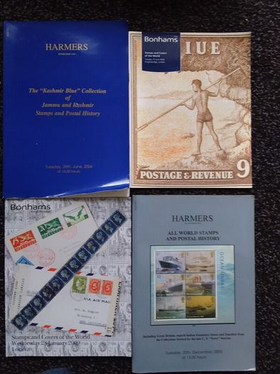 BOOK SALE ------ Collection of (19) Stamp Auction Catalogues