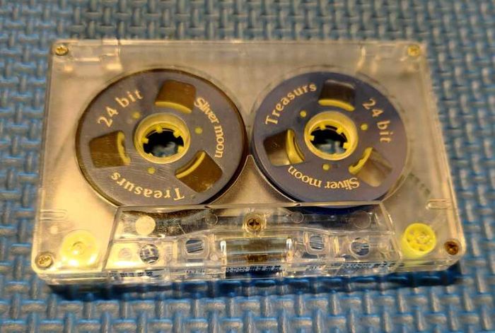 1PCS Transparent Standard Audio Tape for Recording and play music. New.