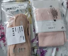 ballet shoes and tights