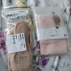 ballet shoes and tights