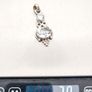 White Quartz And Cubic Zirconia Sterling Silver Pendant Image 9