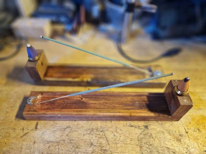 Handmade Dual incense holder