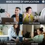 K60 Wireless Lavalier Microphone - Mini Clip-On Mic for iPhone, Type-C Android & Laptop (USB-C) - 08311 Image 5