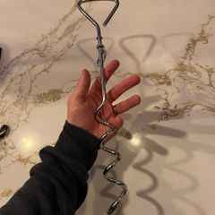 Corkscrew Dog Lead Holder