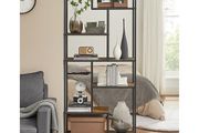 Bookcase Industrial style 6 storey bookcase height 180 cm