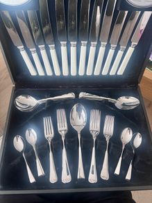 Viners Old English Cutlery Canteen - Never Used, 1995