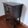 Small curved oak cabinet Image 2