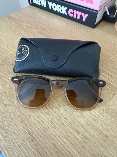 Ray-Ban Hawkeye RB2298 Polarised Sunglasses Havana Brown