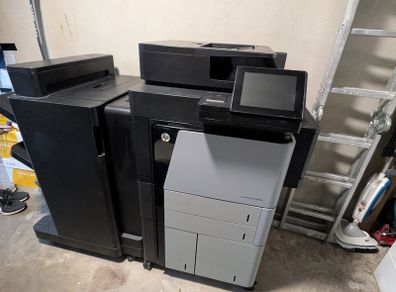 HP LaserJet Enterprise Flow MFP M830z - Multifunction Laser Printer