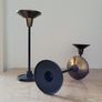 Mid-century set of silvestri graduated candlesticks Image 2