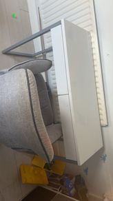 desk and chair
